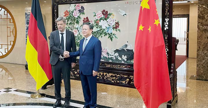 EU tariffs on China not a ‘punishment’, says German economy minister