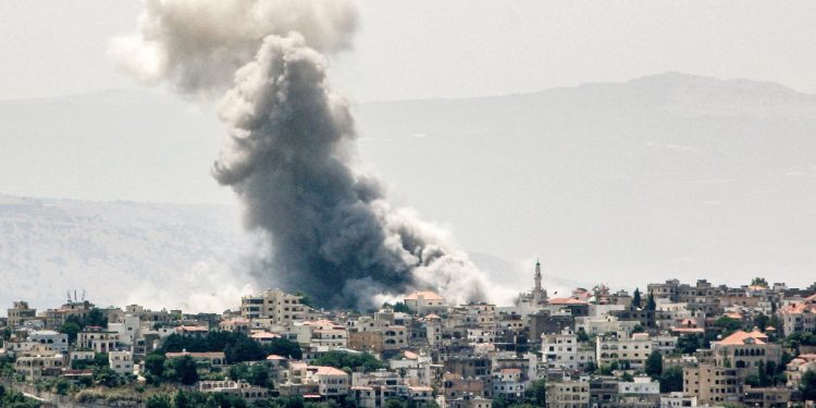 Smoke-billows-during-Israeli-bombardment-on-the-village-of-Khiam-in-south-Lebanon-near-the-border-with-Israel-on-June-19-2024-amid-ongoing-cross-border-tensions PHOTO-AFP.