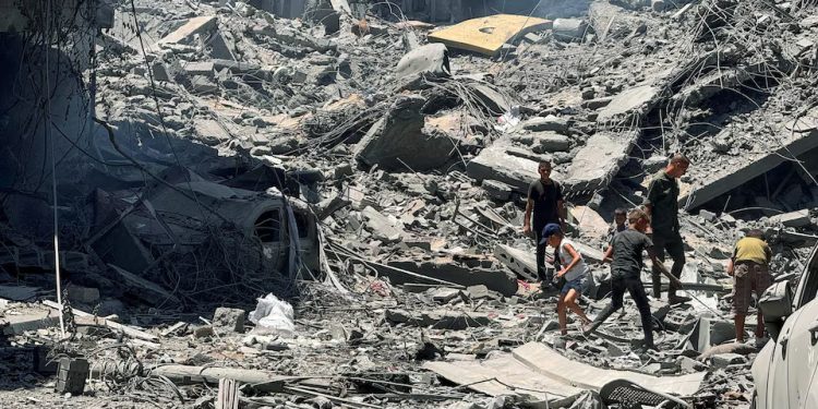 Israeli strikes kill at least 42 in Gaza, enclave’s government media office says