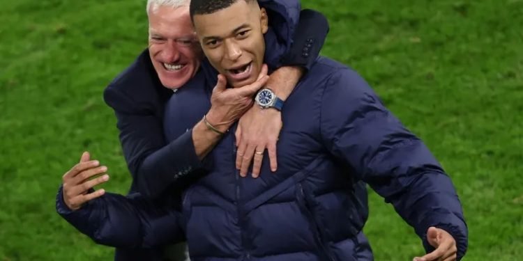 France coach Deschamps savours ending penalty hoodoo, defends Mbappe