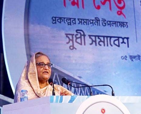 Bangladesh gets respect in world for Padma Bridge: PM