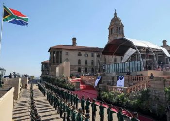 South Africa's new coalition government has just been unveiled, with the opposition receiving 12 of 32 ministries (PHILL MAGAKOE)/AFP