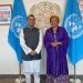 Saber Chowdhury meets UN Deputy Secretary General in UNHQ