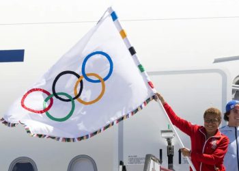 Olympic flag arrival kicks off 2028 ‘pressure’ for Los Angeles