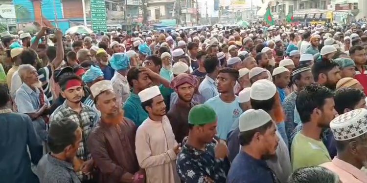After 17 long years, JamaatShokrana rally was held publicly in Chuadanga
