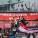 Indonesians protesting election law changes clash with police