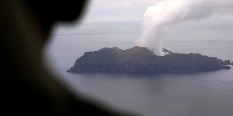 Volcanic eruption grounds flights in New Zealand