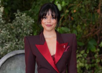 Jenna Ortega embraces gothic glam at Beetlejuice Beetlejuice press call