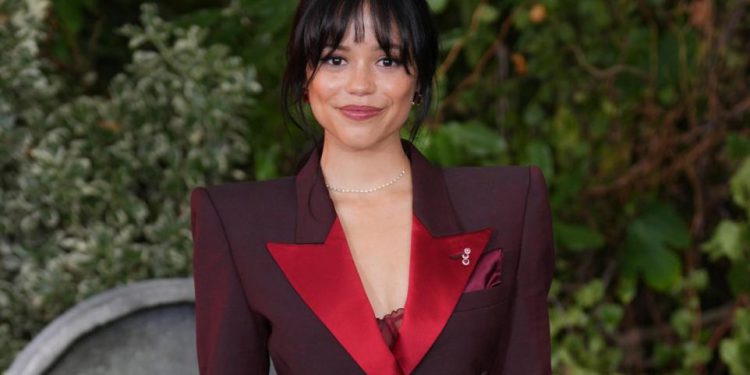 Jenna Ortega embraces gothic glam at Beetlejuice Beetlejuice press call
