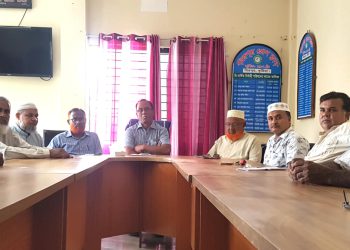 Exchange of views with journalists at Jamaat in Mirpur, Kushtia