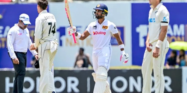 Chandimal passes 50 as Sri Lanka reach 102-1 at lunch in NZ Test