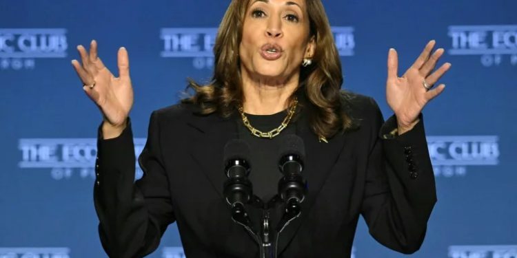 Harris attacks ‘biggest loser’ Trump on US economy