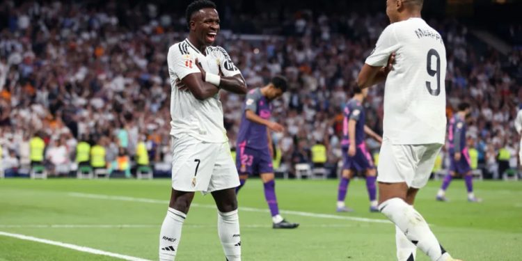 Vinicius Junior makes the difference as Real Madrid secure comeback victory against Espanyol