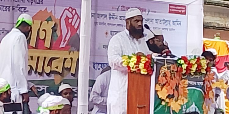 Sheikh Hasina fled the country to avenge her father’s death: Allama Muhammad Mamunul Haque in Thakurgaon