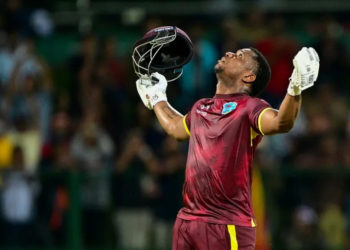 Lewis century gifts West Indies consolation victory in Sri Lanka