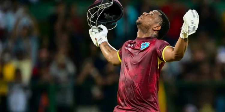 Lewis century gifts West Indies consolation victory in Sri Lanka