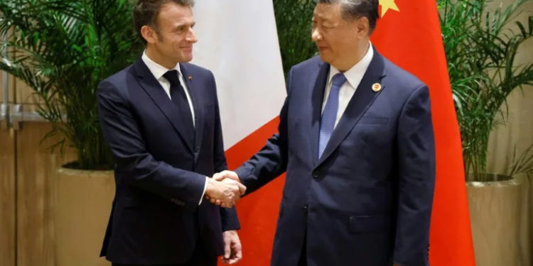 Macron tells Xi he shares desire for ‘durable peace’ in Ukraine