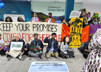 The terrible flood of Feni was filmed on the world stage of Cop 29