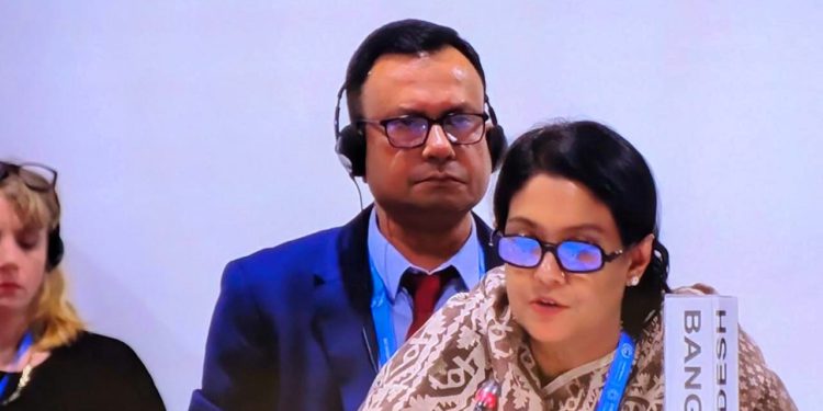 Bangladesh Urges Enhanced Adaptation Financing at COP-29 High-Level Dialogue