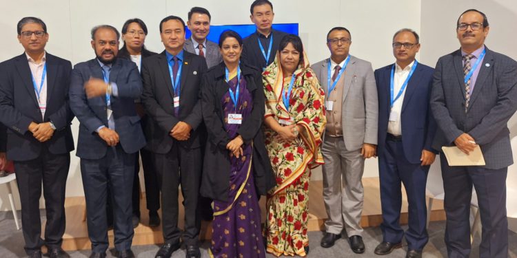 Environment Advisor Advocates Regional Collaboration Between Bangladesh, Nepal amd Bhutan, at COP-29