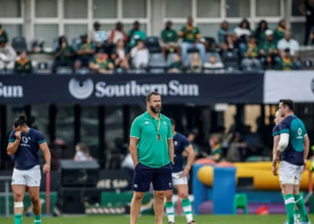 Ireland coach Andy Farrell leaves for British & Irish Lions duty and as a parting gift would like a win over Australia (PHILL MAGAKOE) (PHILL MAGAKOE/AFP/AFP)