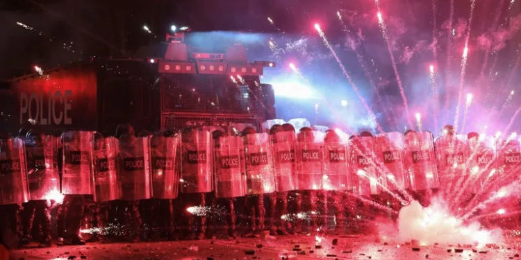 Georgia arrests 107 more people as pro-EU protests continue