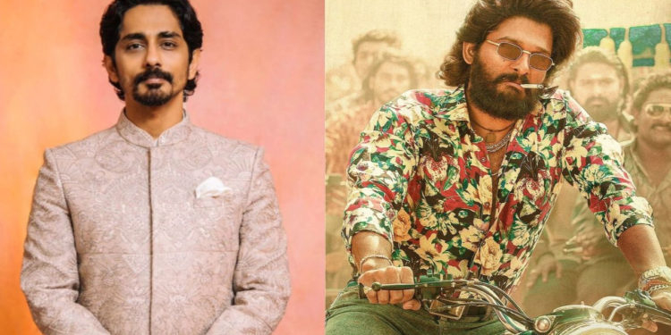 ‘Not my problem’: Siddharth on his film Miss You releasing around Allu Arjun's Pushpa 2 (PC: Siddharth on IG/Pushpa The Movie on X)