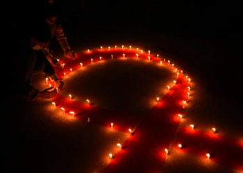 The number of HIV infections across the world declined by a fifth during the 2010s, a new study says (PRAKASH MATHEMA) (PRAKASH MATHEMA/AFP/AFP)