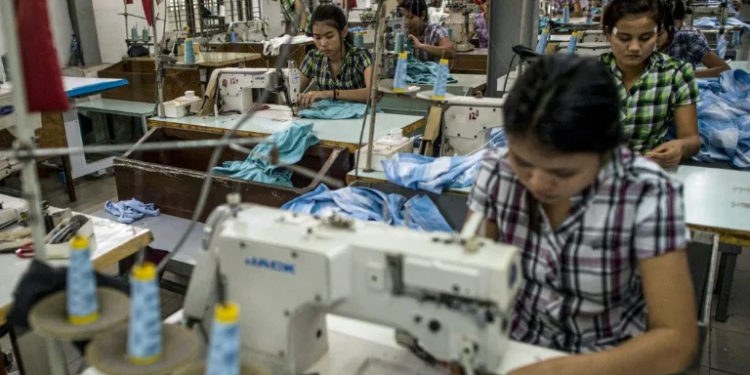 Civil war economy hits Myanmar garment workers