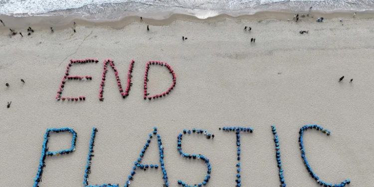 Talks at the UN's plastics conference in Busan are so far 'going around in circles', the WWF's Eirik Lindebjerg told AFP (-) (-/YONHAP/AFP)