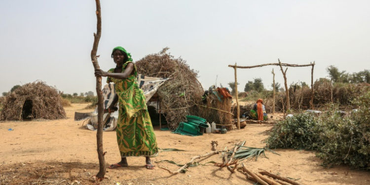 weather-related disasters have displaced some 220 million people inside their countries over the past decade alone © Daniel Beloumou Olomo / AFP/File