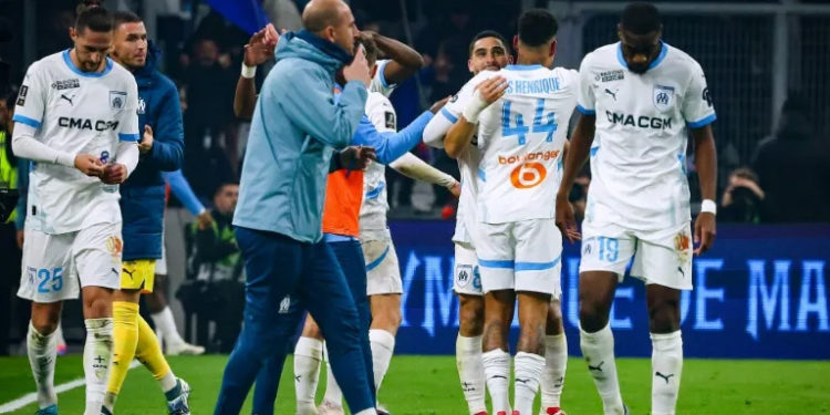 Marseille down Monaco with late penalty, Lyon score four