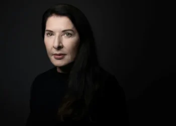 Serbian performance artist Marina Abramovic, known for performances that sometimes take visitors to the darkest corners of the soul, turns to the problem of digital overload in a new installation (JOEL SAGET) (JOEL SAGET/AFP/AFP)
