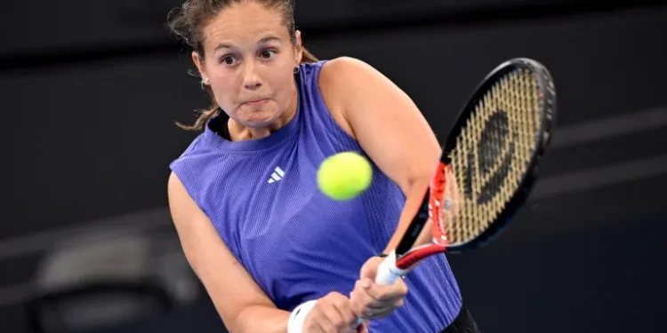 Kasatkina rolls into Adelaide second round as Vekic crashes