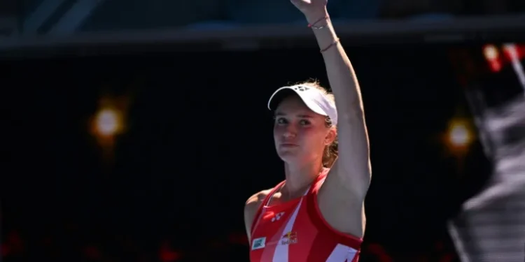 Rybakina teaches teenager harsh lesson at Australian Open