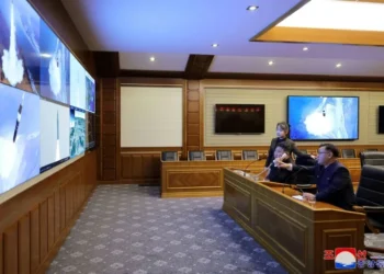 North Korea fires short-range ballistic missiles before Trump return