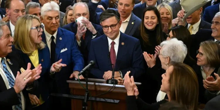 Trump-backed Republican Johnson elected speaker of US House