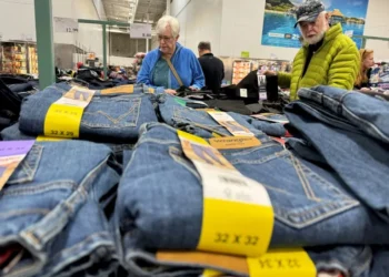 Traders are awaiting the release of consumper price data this week for a fresh idea about inflation as they scale back their interest rate cut expectations (JUSTIN SULLIVAN) (JUSTIN SULLIVAN/GETTY IMAGES NORTH AMERICA/Getty Images via AFP)