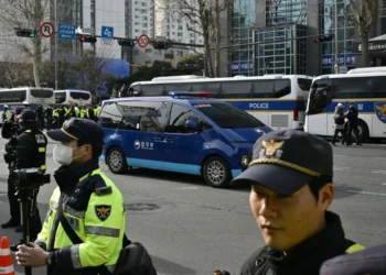 South Korea’s president in court as investigators seek to extend detention