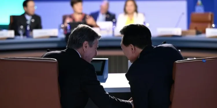 Blinken wades into political crisis with stop in South Korea