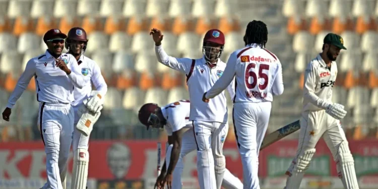 West Indies win Test in Pakistan for first time in 35 years