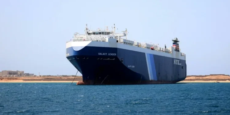 Yemen’s Huthis say freed detained ship’s crew after Gaza truce