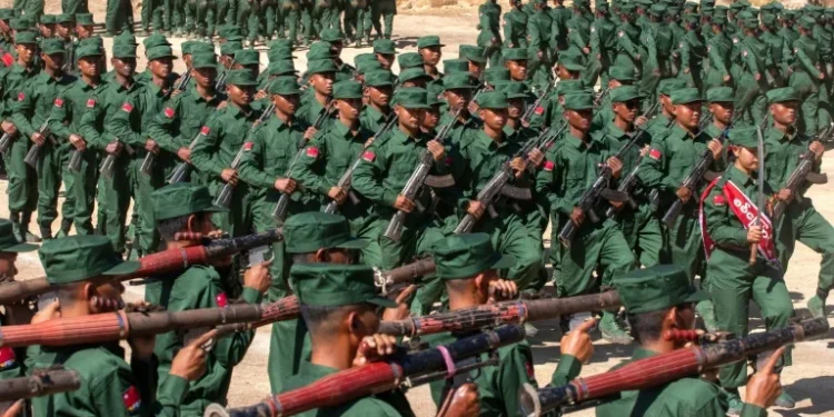 Myanmar junta bans possible conscripts from foreign travel