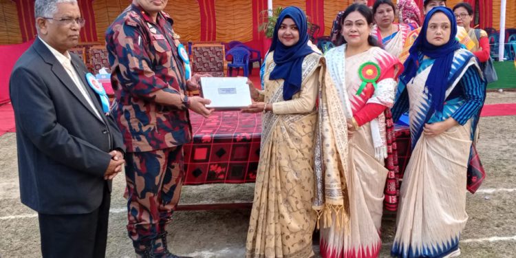 Border Guard Public School and College’s annual sports competition held in Lalmonirhat