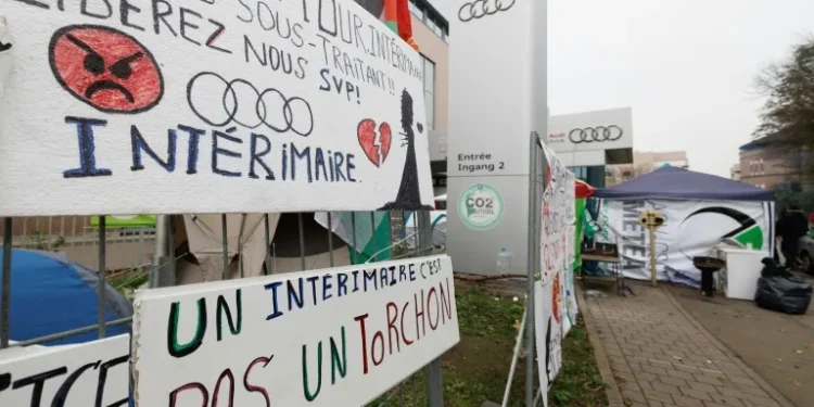 Audi Brussels shuts down as Europe’s auto woes deepen