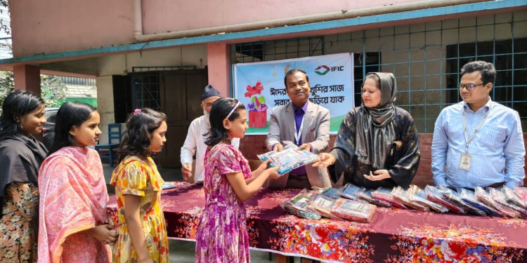 “IFIC Bank PLC Spreads Eid Joy: Distributes Gifts to Orphans and Underprivileged Children Nationwide”