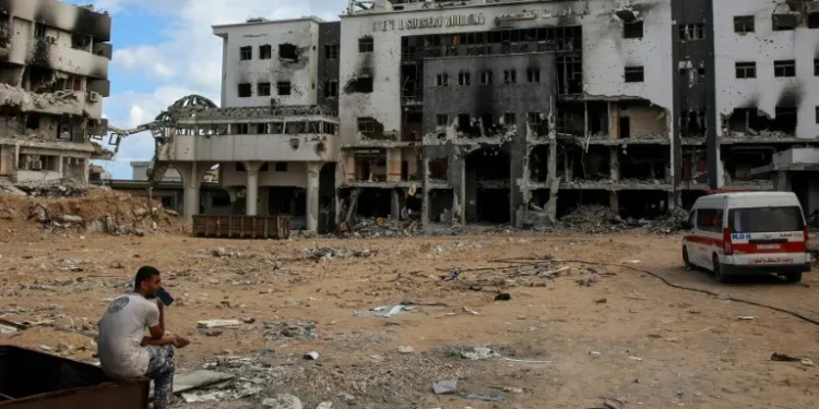 Abdel Fattah, 28, said he was detained near Gaza City's Al Shifa hospital where he worked as a nurse (Omar AL-QATTA/AAFP)