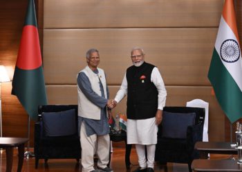 Bimstec Sidelines: Yunus, Modi hold talks in Bangkok