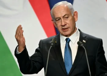 Israeli Prime Minister Benjamin Netanyahu comes to Washington direct from a visit to Hungary (Attila KISBENEDEK/AFP)