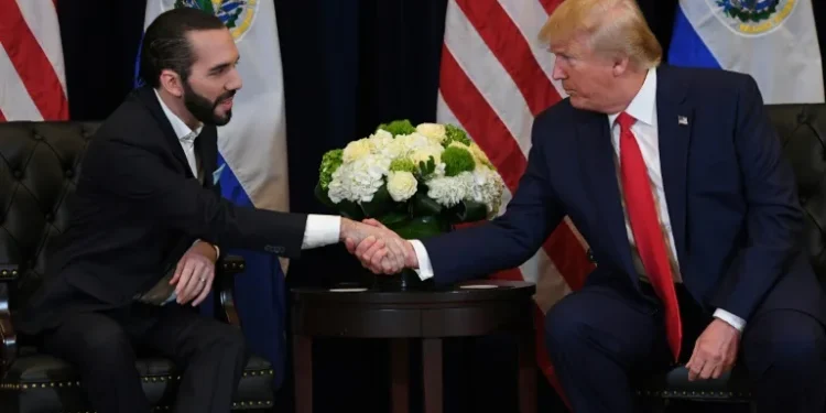 Trump hosts El Salvador’s Bukele, key ally in anti-migrant push